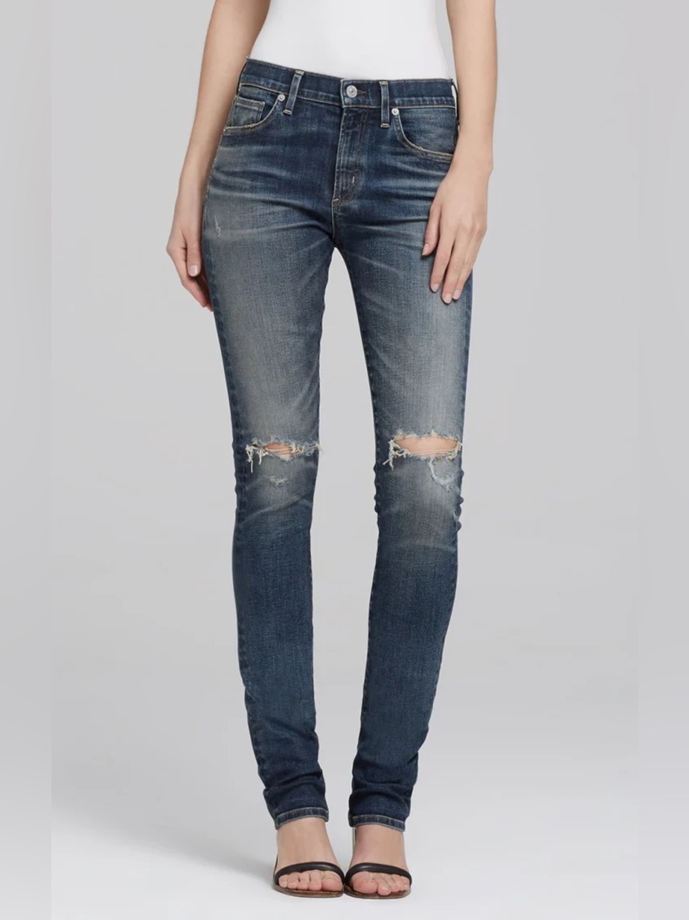Agnes Long Midrise Slim Straight Like New! Citizens Of Humanity Size 31